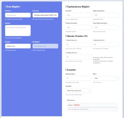 Mapro CRM - Alaylı Bir Yazılımcı Kroki Arayüzü