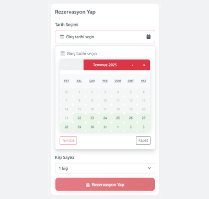 Planla Tatil - Yönetim Paneli - Alaylı Bir Yazılımcı