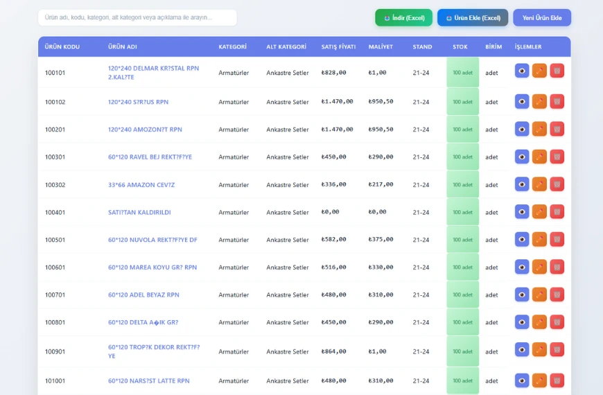 Mapro CRM - Alaylı Bir Yazılımcı Projesi