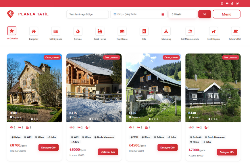 Planla Tatil - Alaylı Bir Yazılımcı Projesi